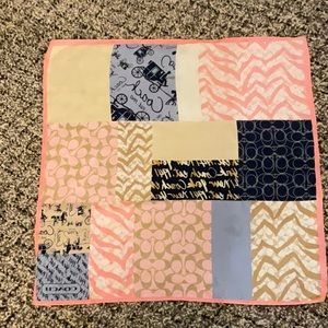 Silk Coach scarf
